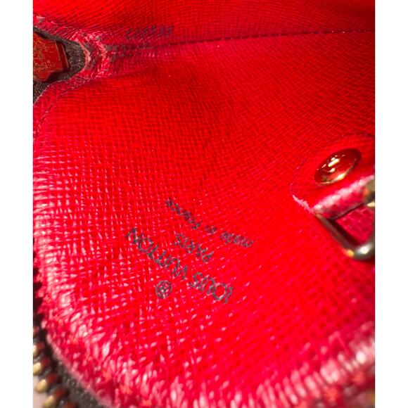 🍒Louis Vuitton Takashi Murakami Cerises Cherries Sac Plat and Round Coin Purse - Picture 14 of 16